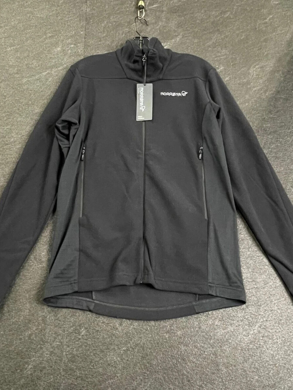 NORRONA Falketind Warm1 Jacket Men's Size S Black NWT $200